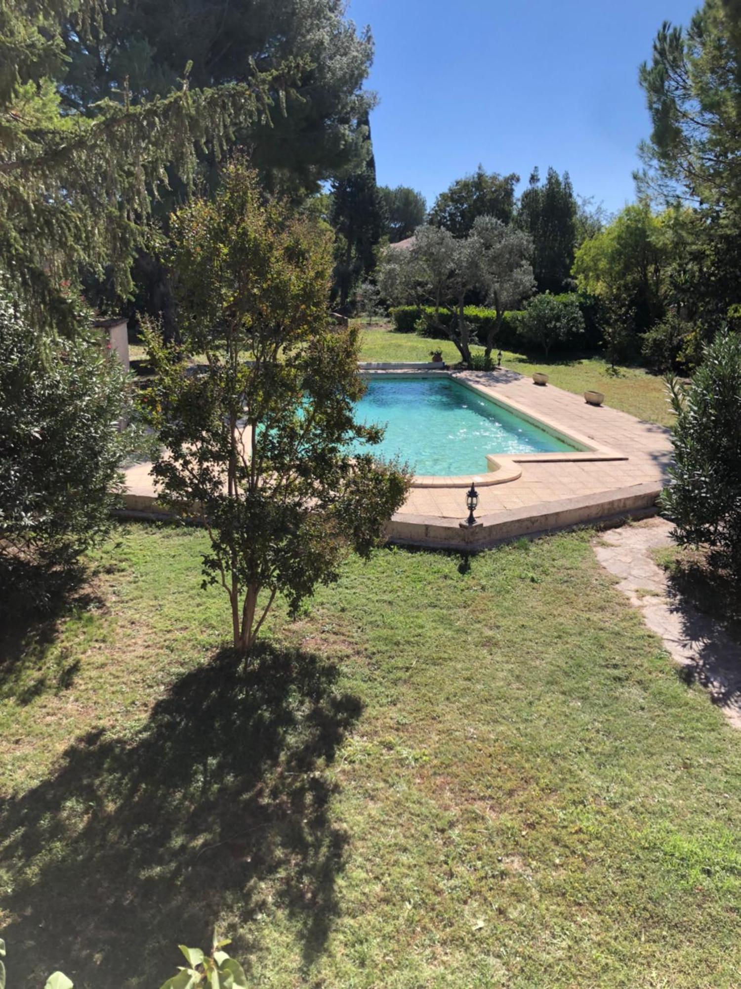 Gite En Provence Dans Grand Jardin Avec Piscine Partagee 코르닐론콩포우 외부 사진